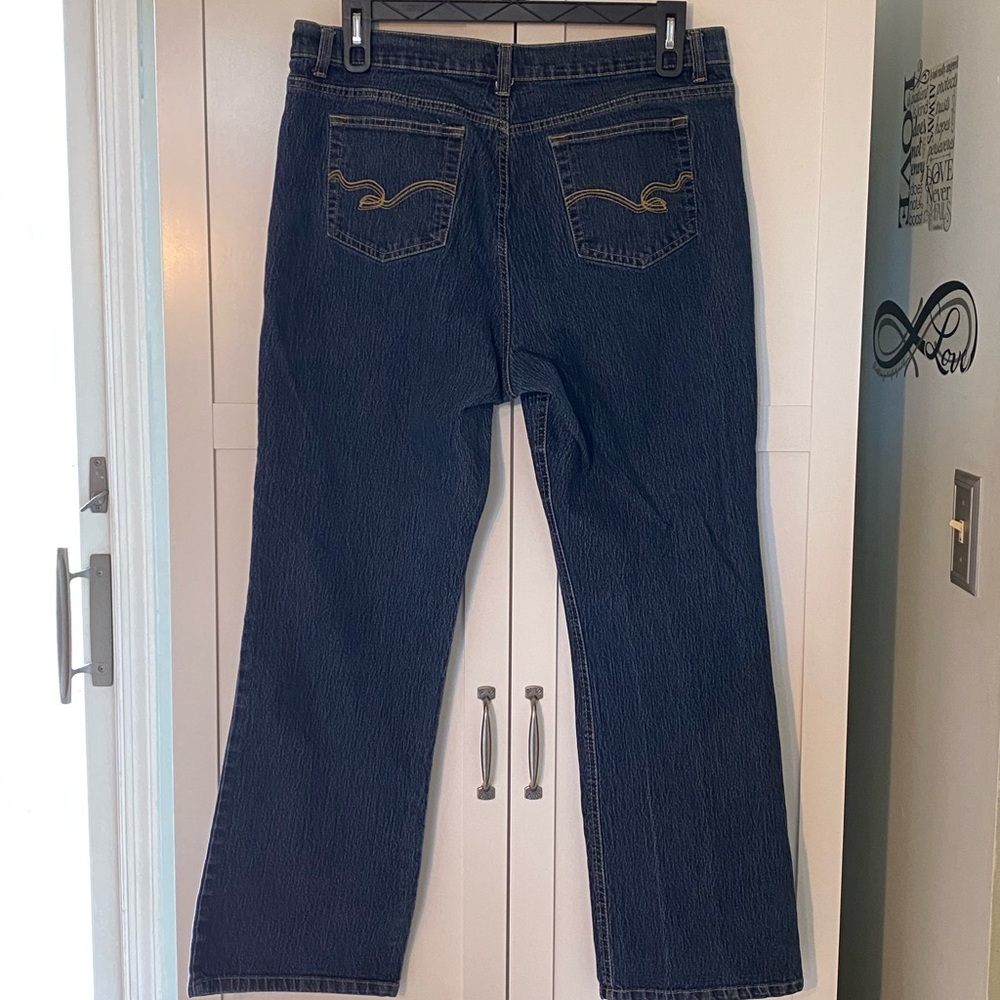 Relativity Mid Rise Size 18 Bootcut Jeans - Picture 2 of 5